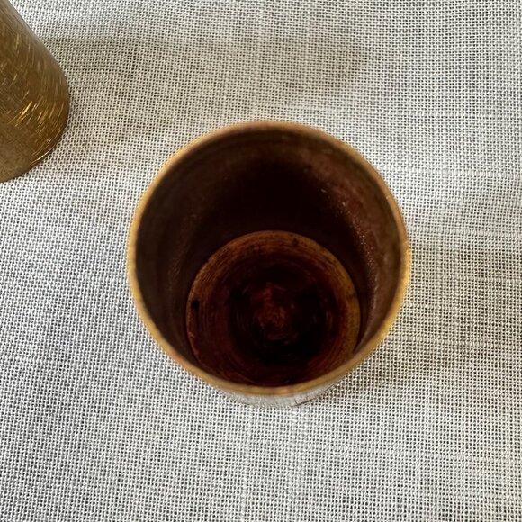 Vintage Revlon Lipstick Case Burnished Gold with Tassels - Picture 7 of 12